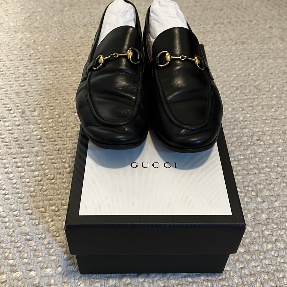 Gucci Jordaan loafer 37 black
